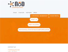Tablet Screenshot of noddfw.com